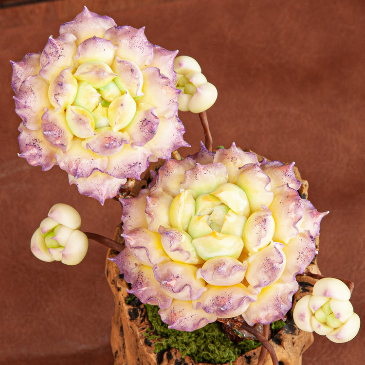 Artificial Lotus Flower Arrangement B006 – detail view 5