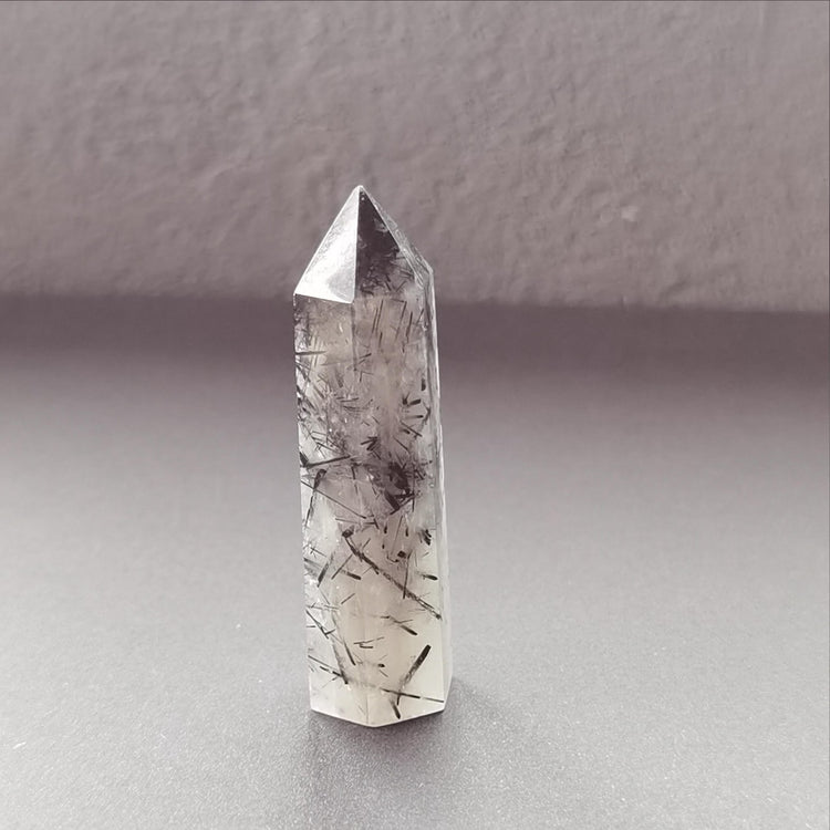 Black Rutilated Quartz | Single-Terminated Point