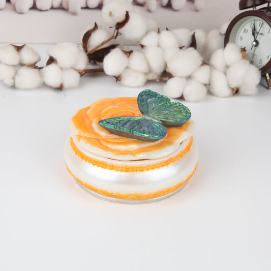 Butterfly Love Flower Jewelry Box