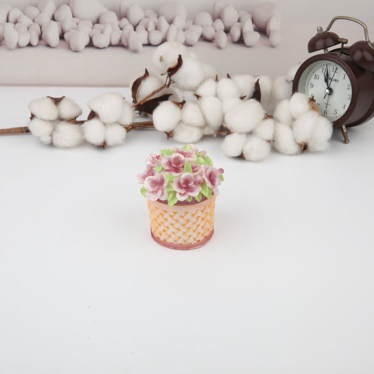 Warm Sun Flower Basket Jewelry Box
