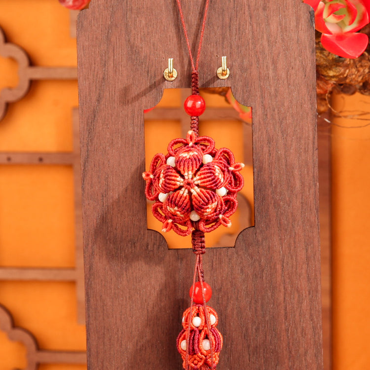 Crimson Charm Cord Sachet
