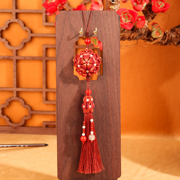 Crimson Charm Cord Sachet