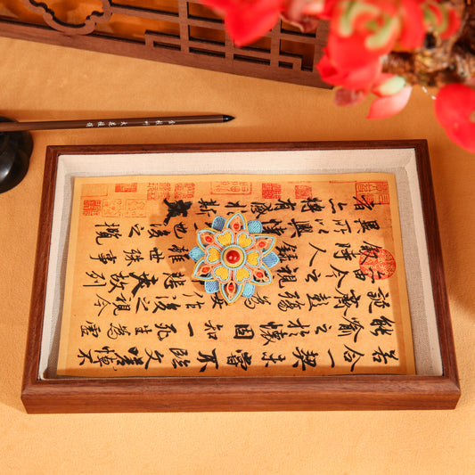 Treasure Lotus Brooch