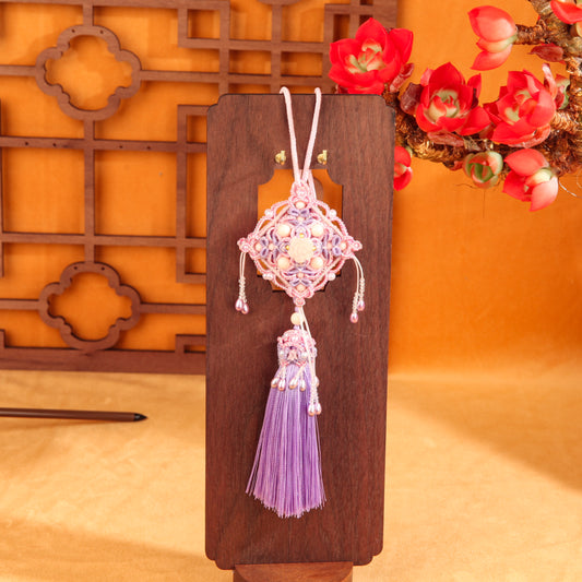 Purple Charm Tassel Sachet