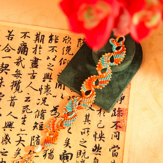 Blue Orchid Oath Bracelet