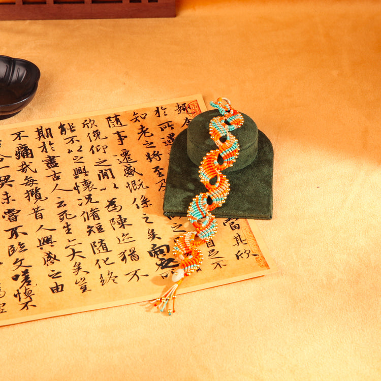 Blue Orchid Oath Bracelet