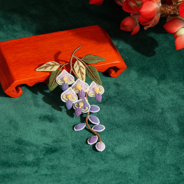 Wisteria Brooch