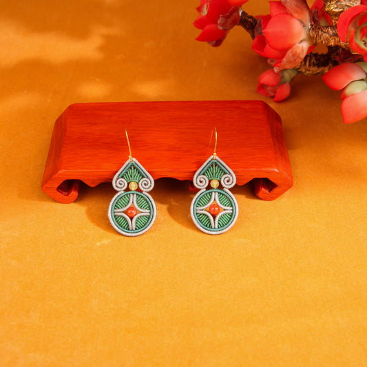 Blessing Universe Drop Earrings