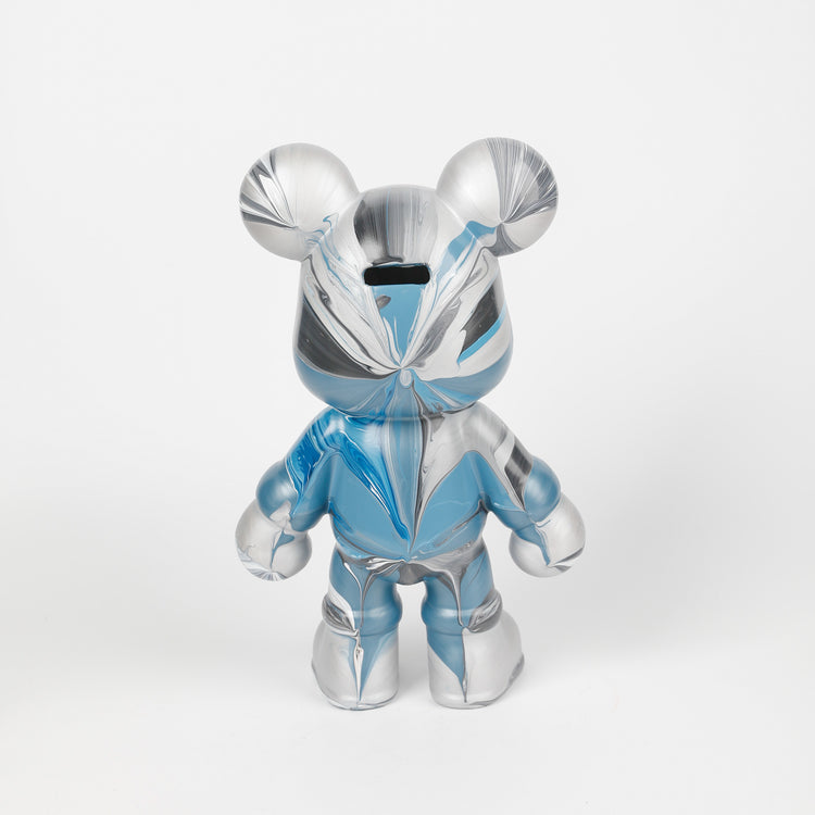 Blue and Silver Ripple