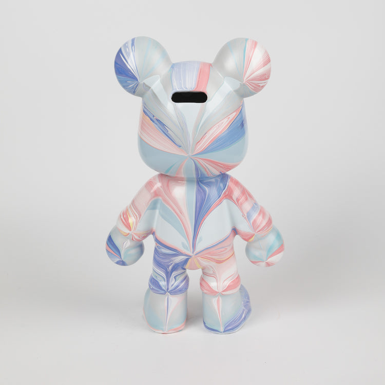 Handmade Macaron Bear 02 - Art Sculpture - Handcrafted image 6 - resin art sculpture