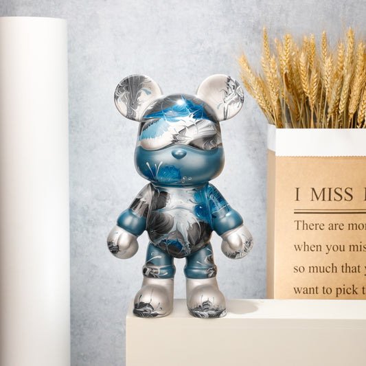 Blue and Silver Ripple