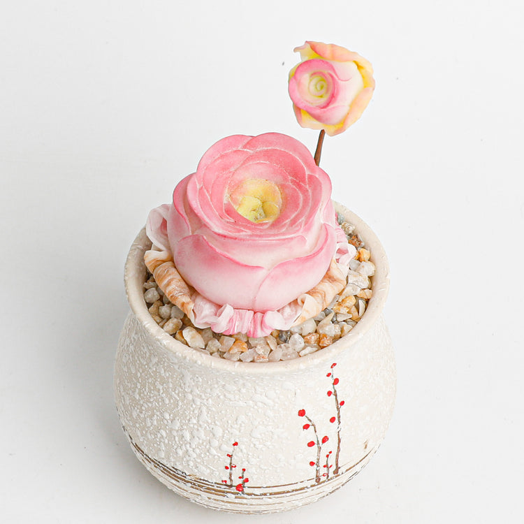 Handmade clay Succulent A017 - Handcrafted image 5 - clay succulent