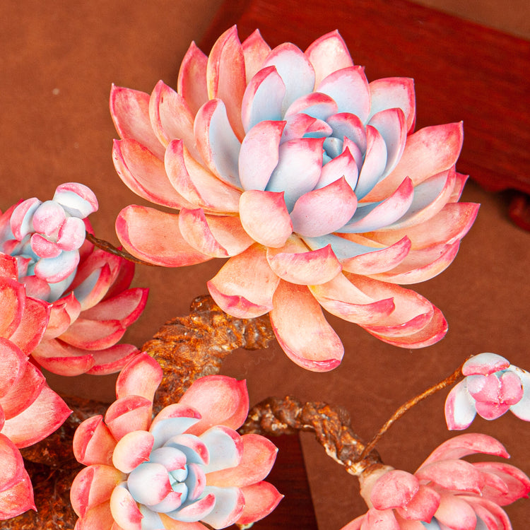 Handmade Clay Succulent Plant W004