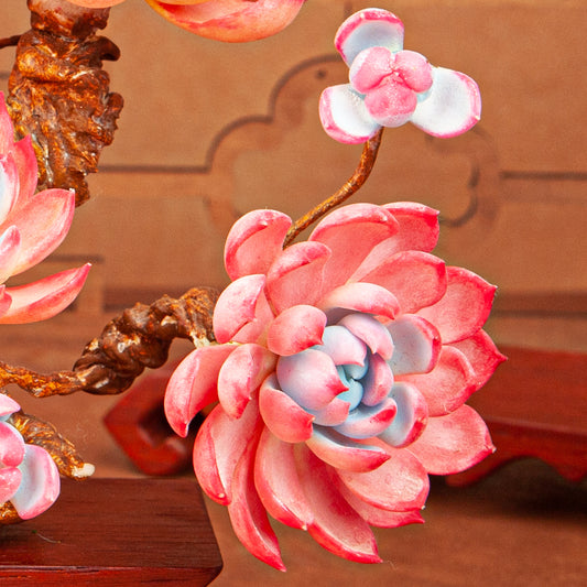 Handmade Clay Succulent Plant W004