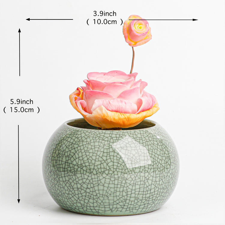 Handmade clay Succulent A018 - clay succulent plant - Handmade artisan craft - unique home decor piece