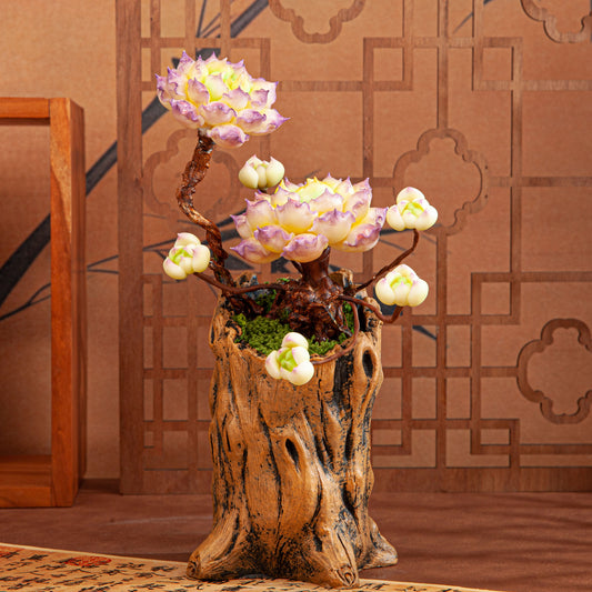 Artificial Lotus Flower Arrangement B006