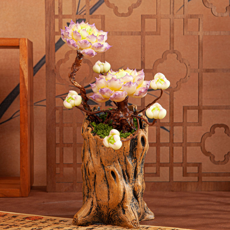 Artificial Lotus Flower Arrangement B006