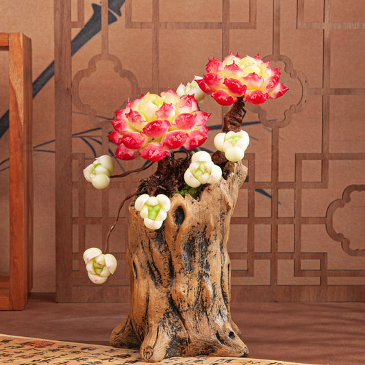 Artificial Lotus Flower Arrangement B005