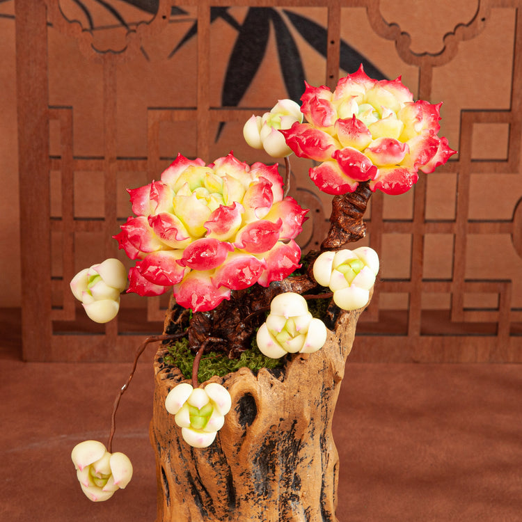 Artificial Lotus Flower Arrangement B005
