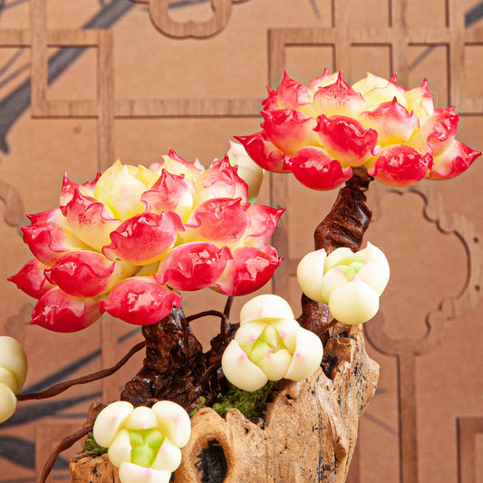 Artificial Lotus Flower Arrangement B005