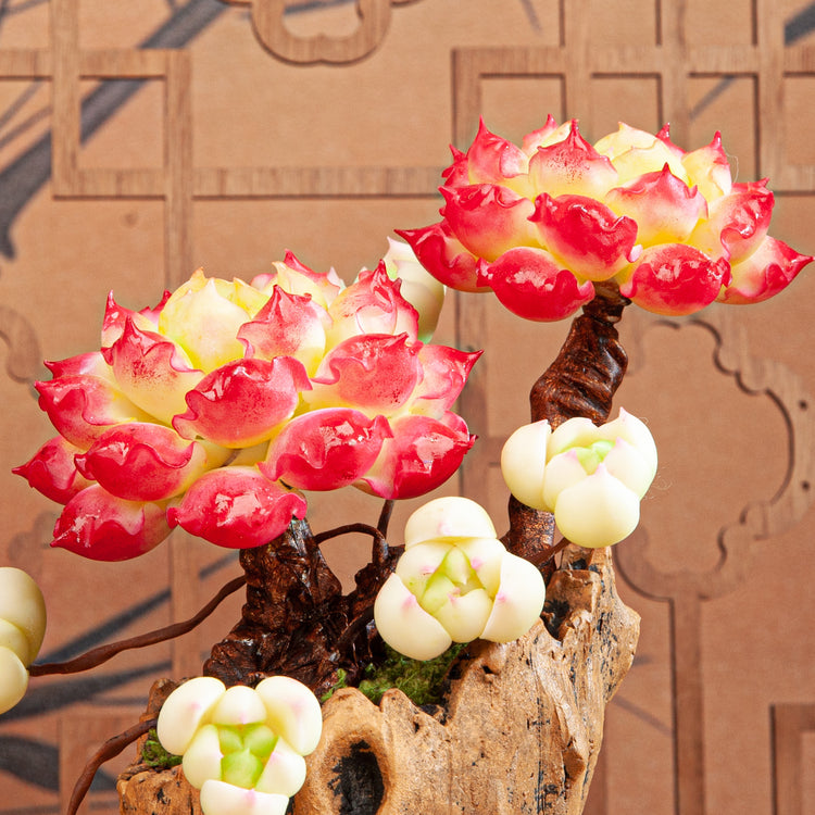 Artificial Lotus Flower Arrangement B005