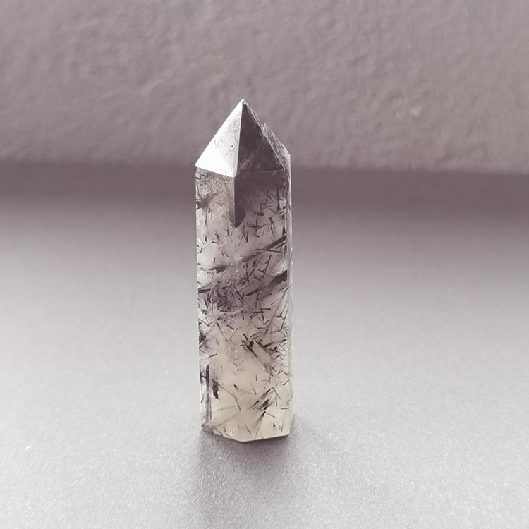 Black Rutilated Quartz | Single-Terminated Point