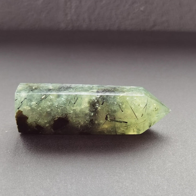 Prehnite with Epidote | Single-Terminated Point