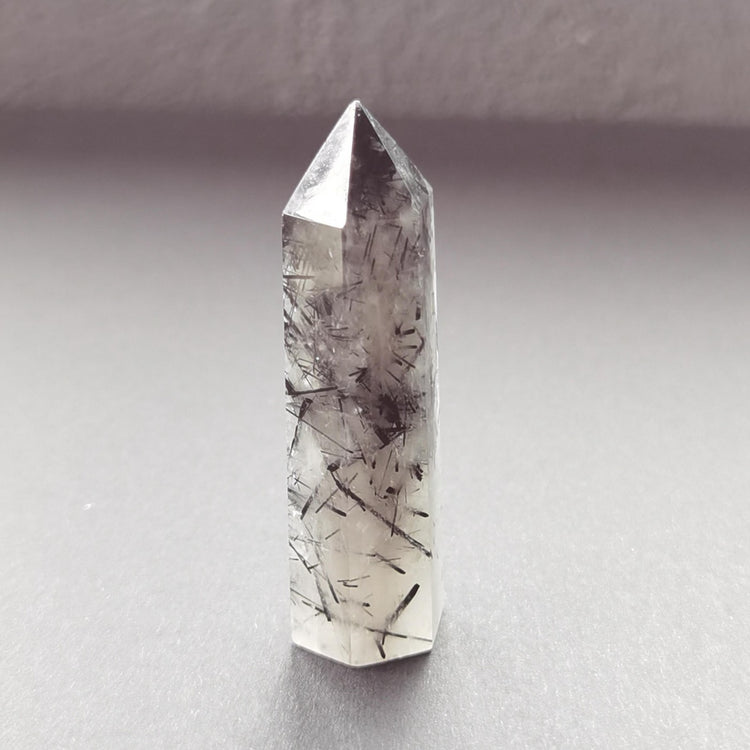 Black Rutilated Quartz | Single-Terminated Point