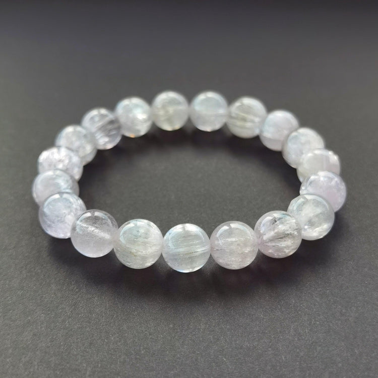 Natural Kunzite Beaded Bracelet