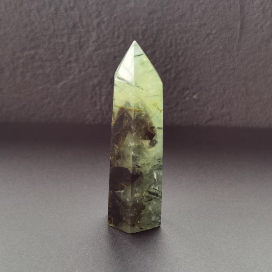 Prehnite with Epidote | Single-Terminated Point