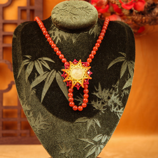 Sunflower Necklace