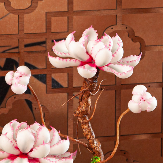 Artificial Succulent Bonsai Arrangement B019