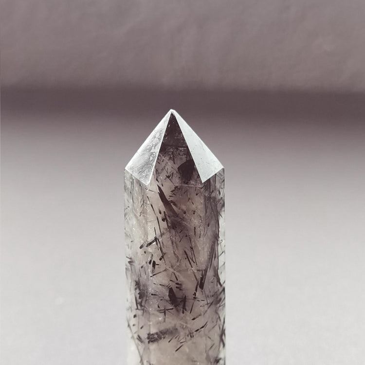 Black Rutilated Quartz | Single-Terminated Point