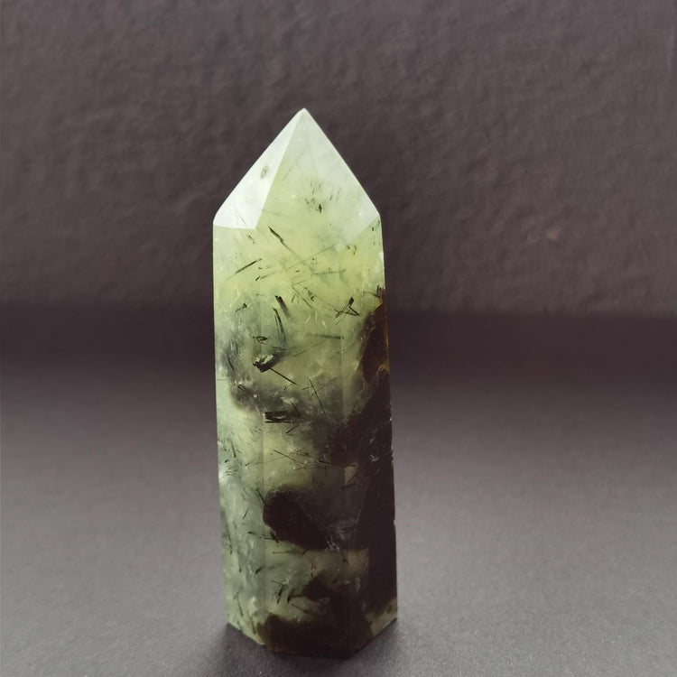 Prehnite with Epidote | Single-Terminated Point
