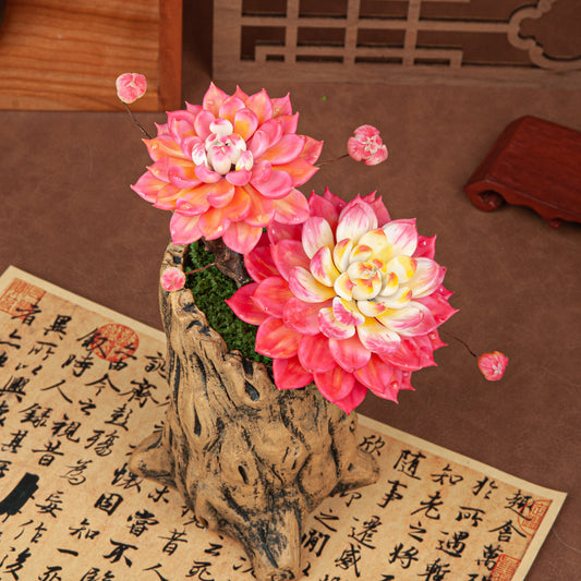 Artificial Lotus Flower Arrangement B001