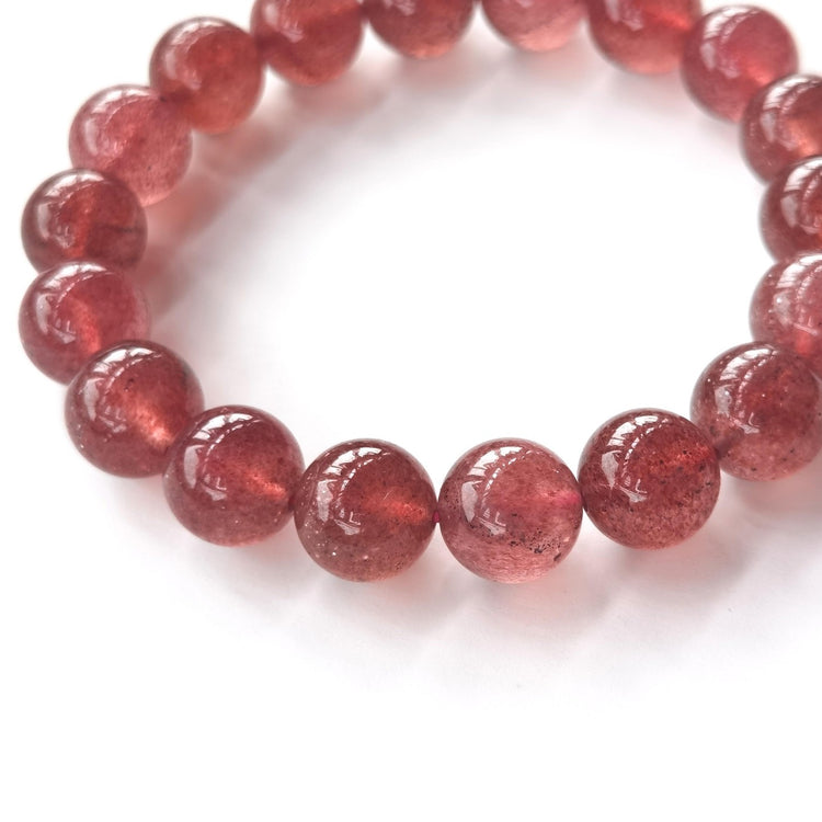 Strawberry Quartz Bracelet