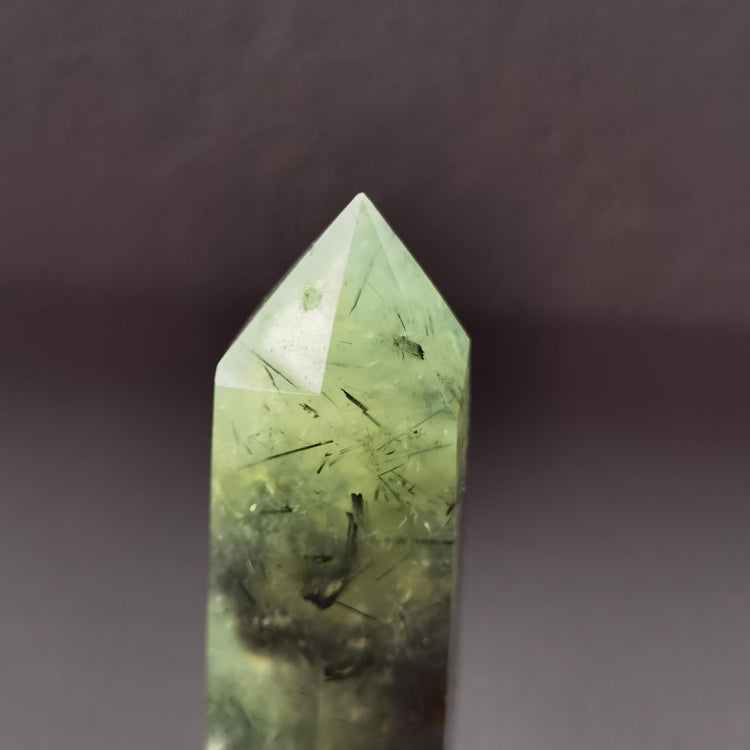 Prehnite with Epidote | Single-Terminated Point