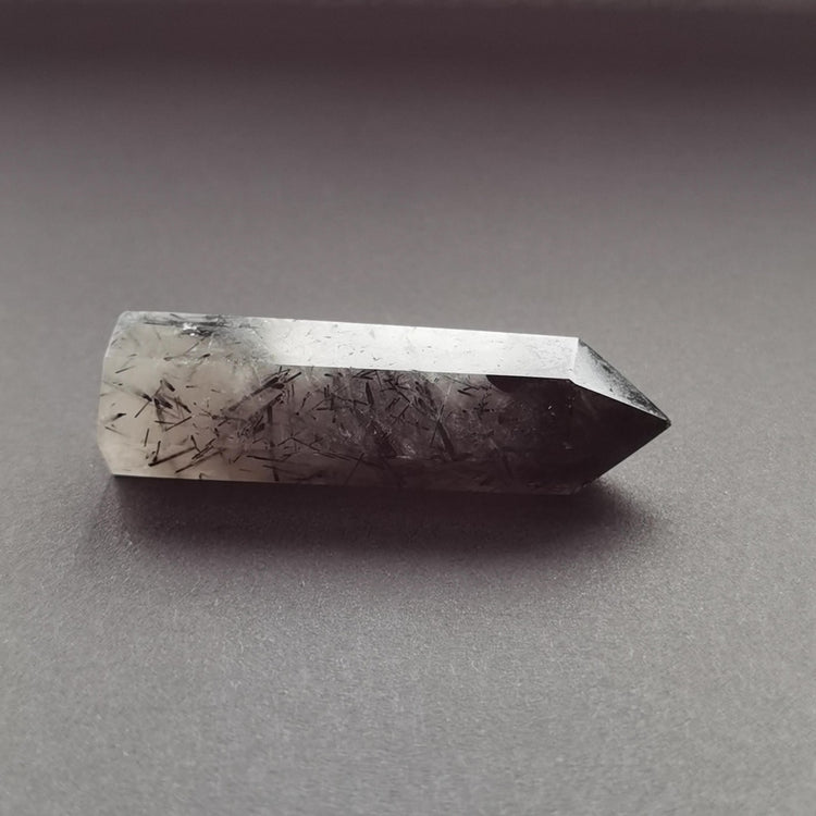 Black Rutilated Quartz | Single-Terminated Point