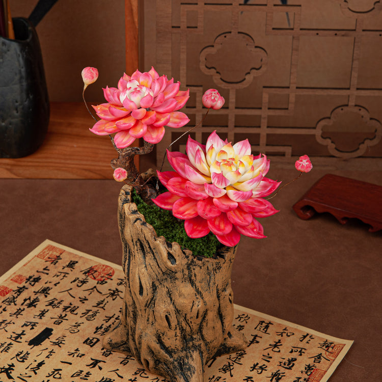 Artificial Lotus Flower Arrangement B001