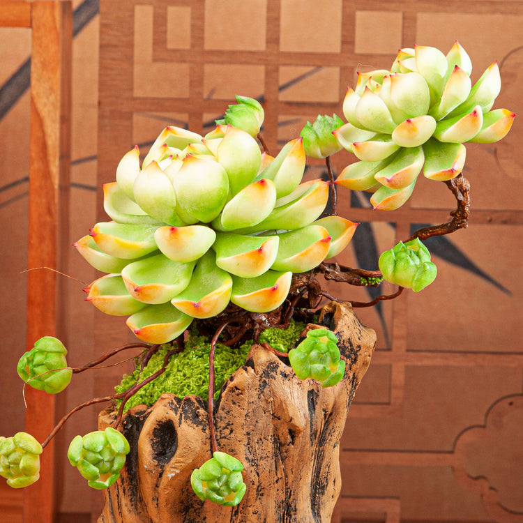 Artificial Lotus Flower Arrangement B002 – detail view 3