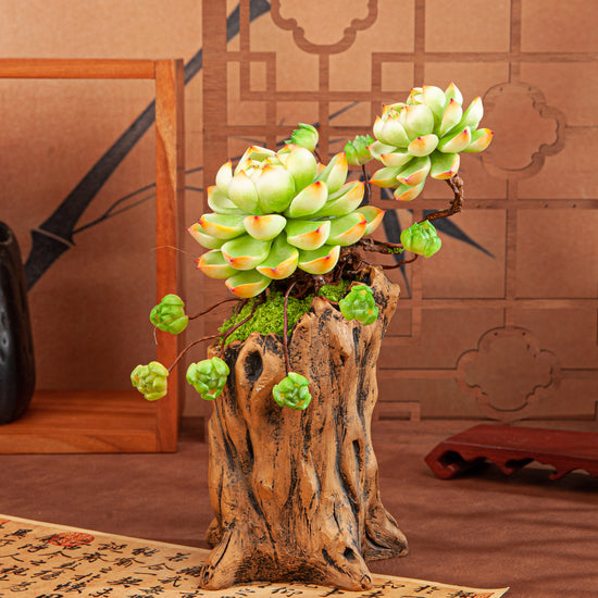 Artificial Lotus Flower Arrangement B002 – detail view 2