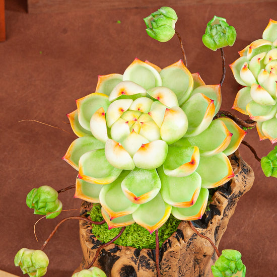 Artificial Lotus Flower Arrangement B002 – detail view 5