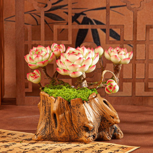 Artificial Lotus Flower Arrangement B003