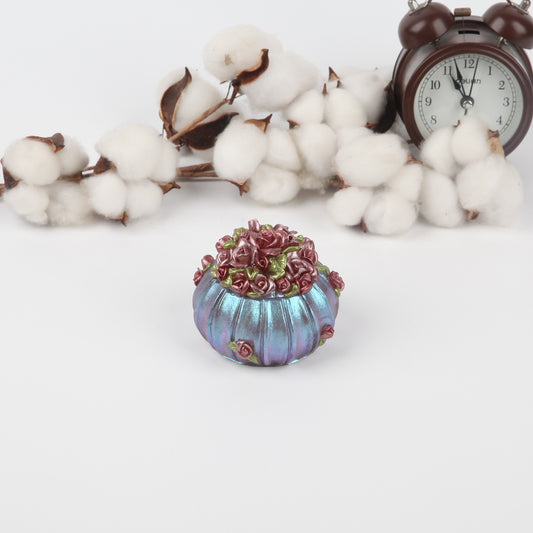 Floral Cluster Jewelry Box