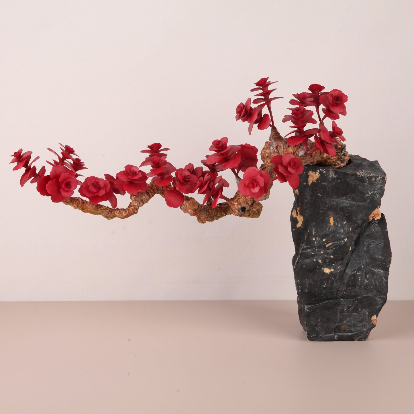 Red Plum Blossom（Clay Craft）