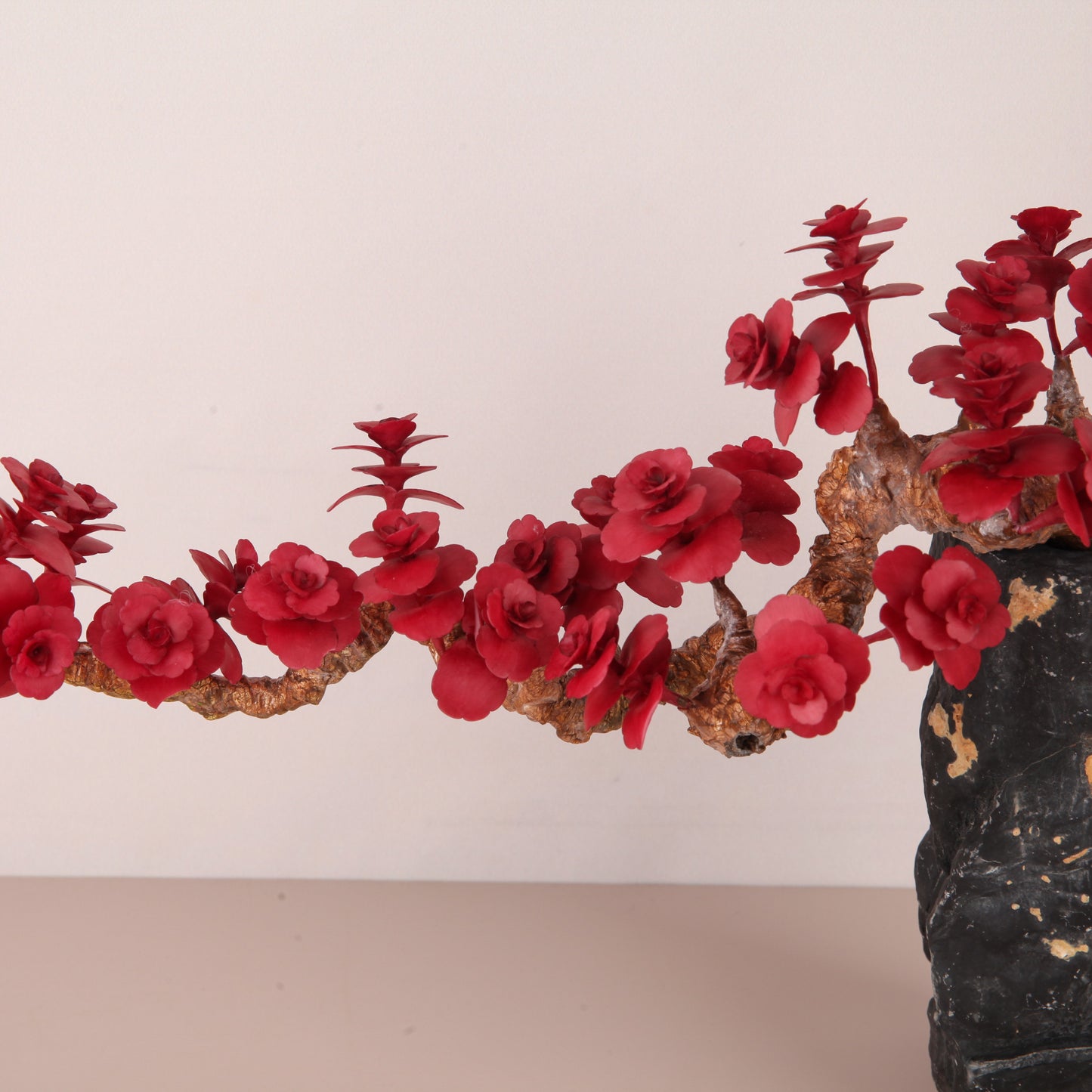 Red Plum Blossom（Clay Craft）