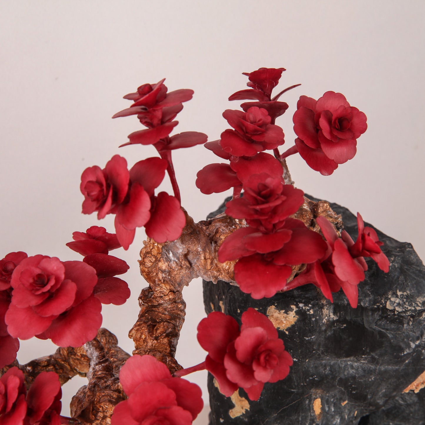 Red Plum Blossom（Clay Craft）