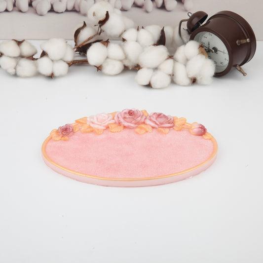 Pink Bloom Whisper Jewelry Tray