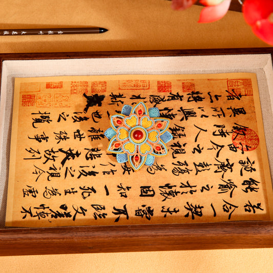 Treasure Lotus Brooch