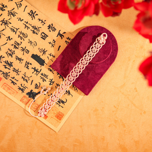 Pink Ripples Bracelet